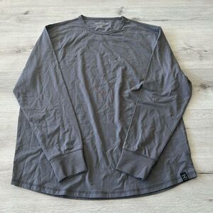 Lucky Brand Crew Neck Men's LS Shirt Grey XL NWOT